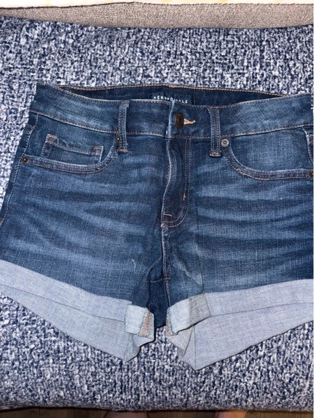 Aeropostale Low Rise Midi Shorts